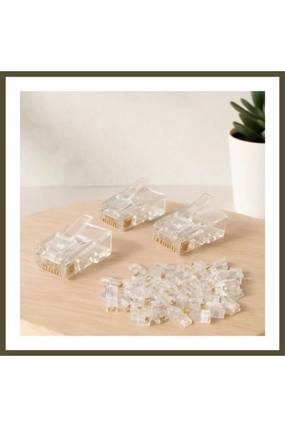 northcity n RJ45 Ethernet Jacks, 100-Pack, BX