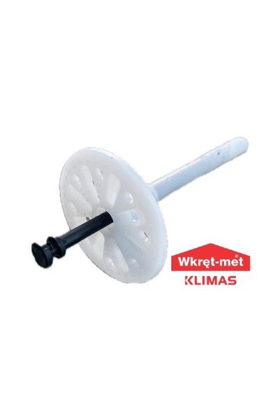 Klimas Wkret-Met Set de 200 de dibluri premium pentru fixări din polistiren L...