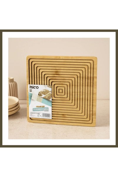 northcity n Bamboo Serving and Presentation Board 28x28 cm (Reversible) BX
