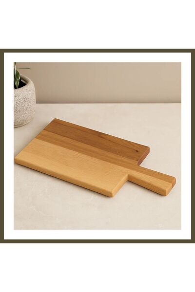 northcity n Strappy Wooden Cutting Board with Handle, 17x37 cm BX