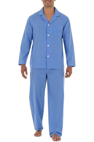 Fruit of the loom أطقم نوم رجالية، بيجامة مع سراويل كاملة الطول