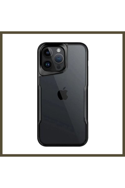 northcity n غطاء سيليكون متوافق مع هاتف iPhone 15 Pro Max - أسود BX.