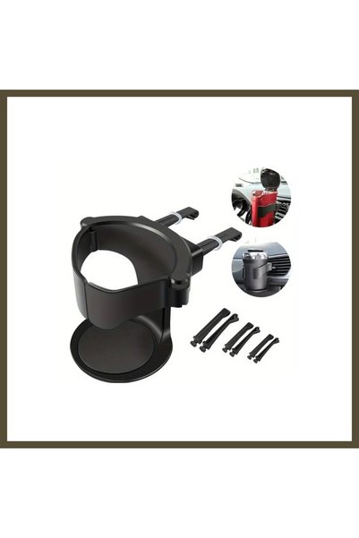 northcity n In-Car Vent Grille Bottle and Cup Holder, Black ONP820 BX