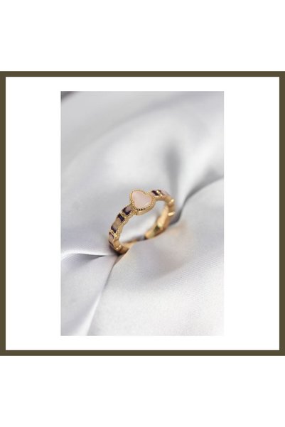 northcity n Gold-Colored Enameled Gourd-Shaped Women's Ring BX