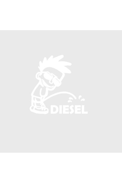 Oracal Αυτοκόλλητο αυτοκινήτου Diesel Haios από βινύλιο ORACAL, λευκό, 15 εκ....
