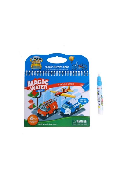 OEM Carte de colorat cu apă - Vehicule