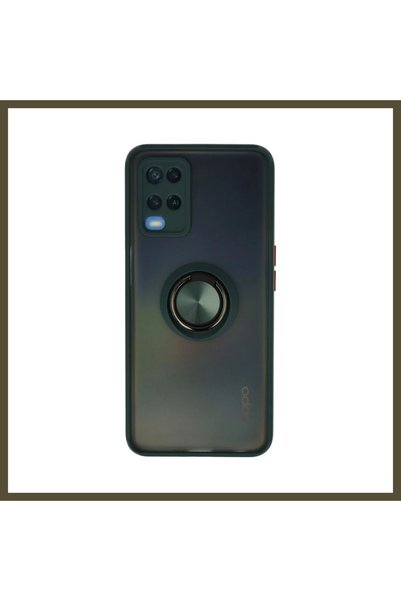 northcity n A54 4G-Compatible Case: Montreal Ringed Silicone Cover - Green BX