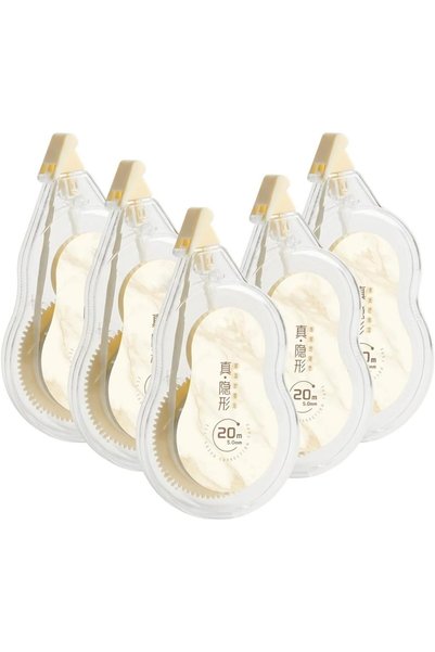 TERRIFI Correction Tape, 100 Feet Long Cream Beige Corrector, Smooth Glide, Q...
