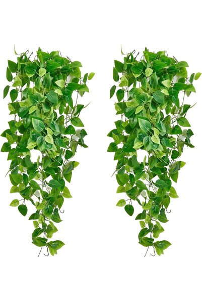 Generic Fake Hanging Plants Vines for Room Decor, Artificial Ivy Greenery Gar...