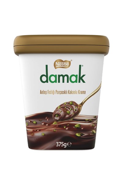 Nestle 2 Adet Damak Antep Fıstığı Parçalı Kakaolu Krema 375 G