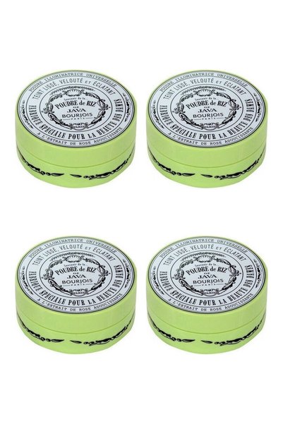 Bourjois 4x PACK Loose face powder Poudre de Riz de Java, 3.5 g/piece