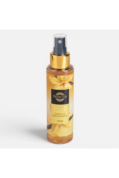 Belora Bodysuit Mist with Vanilla Macadamia & Glitter Aroma 125ml - Fiorevita