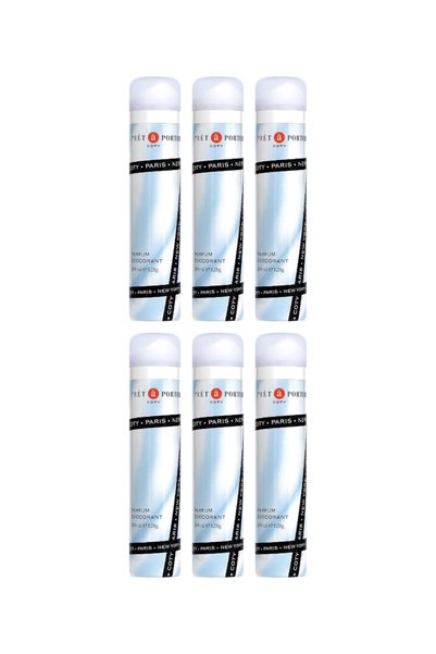 Pretaporter 6x PACHET Spray Deodorant Pret a Porter Original, 200 ml