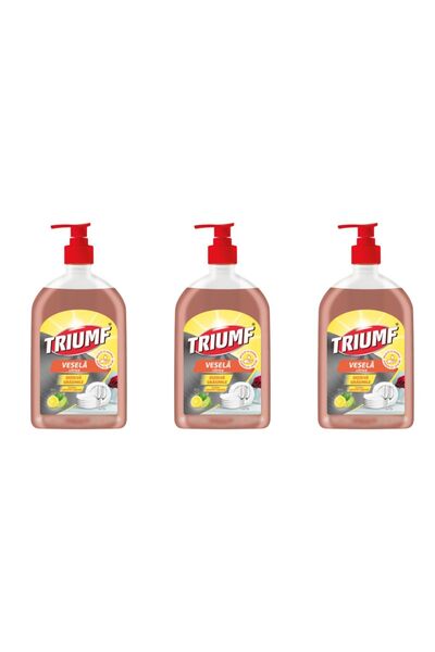 TRIUMF Σετ 3 υγρών πιάτων Citrus με αντλία, 500 ml