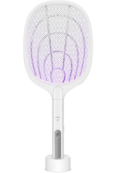 Generic Electric Fly Swatter Bug Zapper USB Rechargeable Mosquito Racket, Fly...