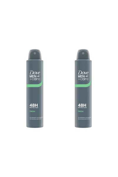 Dove Set de 2 Men+Care Gentle Care Extra Fresh Antiperspirant Spray, 200 ml