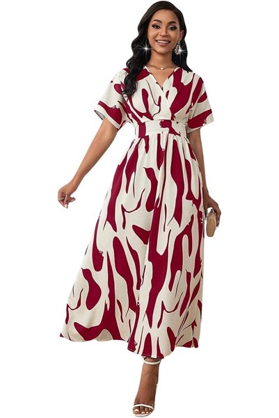 GRECIILOOKS Rayon Casual Standard Length One Piece Maxi Bodycon Dresses Midi ...