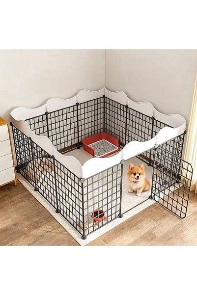 sharpdo Dog Fence Small Dog Isolation Gate Fence Indoor
