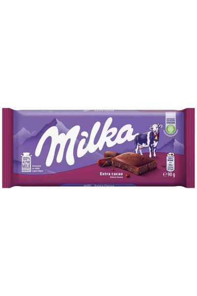 Milka Ciocolata Extra Cacao, 6x90g