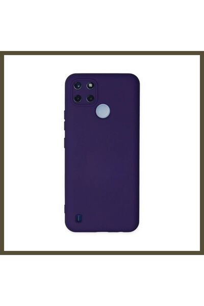 northcity n Realme C25Y Compatible Case with Velvet-Lined Nano Silicone - Pur...