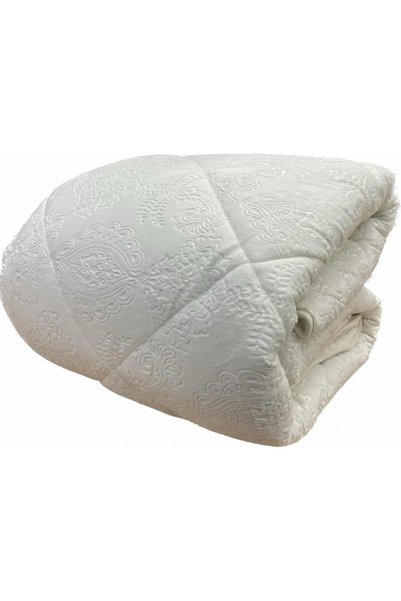 Linea Home Ανάγλυφο Βασιλικό Μονό Πάπλωμα Εκρού 160x215 LH2010814-2