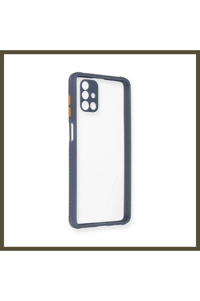 northcity n Samsung Galaxy M51 Compatible Case - Miami Clear Silicone - Gray BX