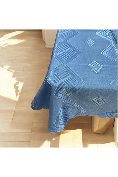 Linea Home Ανθεκτικό στους λεκέδες Τραπεζομάντηλο ROMVOS 140X180 ΜΠΛΕ LH2031251