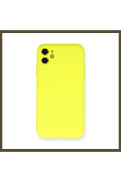 northcity n iPhone 11 Compatible Case with Velvet-Lined Nano Silicone - Yello...