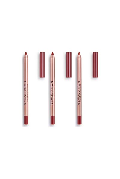 Revolution 3 бр. в опаковка сатенен молив за устни Makeup Satin Kiss Vampire 1 г
