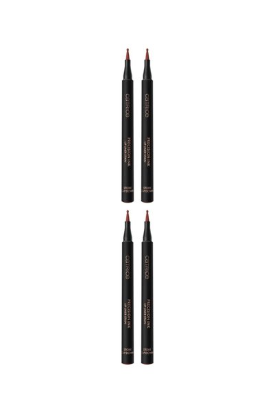 Catrice 4x PACK Long-lasting Lip Pencil Precision Ink Lip Liner Stain, Dresse...