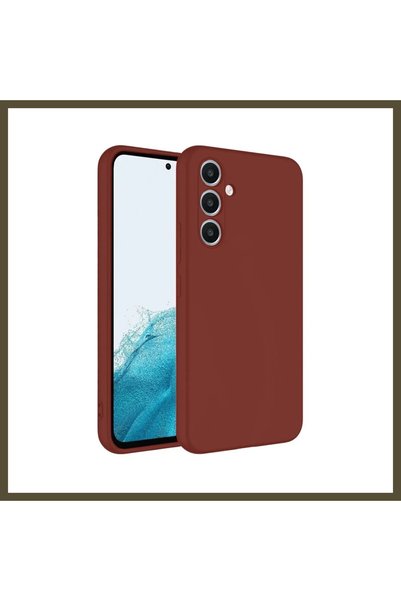 northcity n غطاء سيليكون متوافق مع هاتف Samsung Galaxy A16 5G - لون خمري BX.