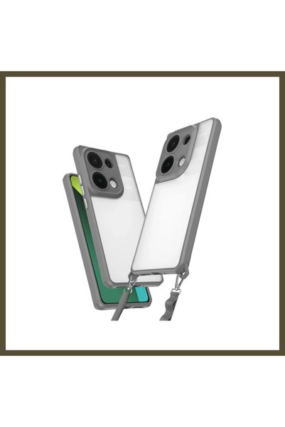 northcity n Redmi Note 13 Pro 4G-Compatible Penta Silicone Case - Titan Gray BX
