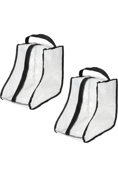 Parlberd 2-Pack Waterproof Boot Storage Bags for Short and Long Boots, Portab...