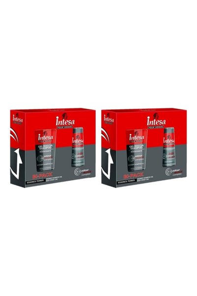 Intesa 2x ΣΥΣΚΕΥΑΣΙΑ Homme Odour Block Gift Set: Αποσμητικό 150 ml + Αφρόλουτ...
