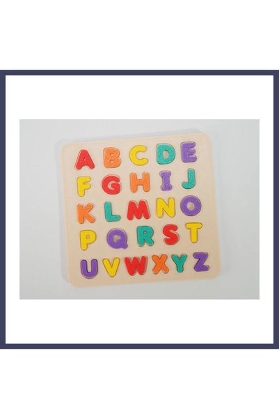 Generic Brand 3D-Printed Colorful A-Z Alphabet Puzzle - 26-Letter Educational...