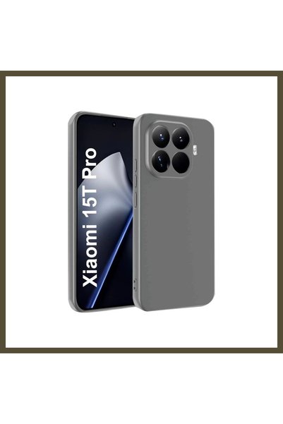 northcity n First Silicone Case Compatible with Mi 15T Pro - Gray BX