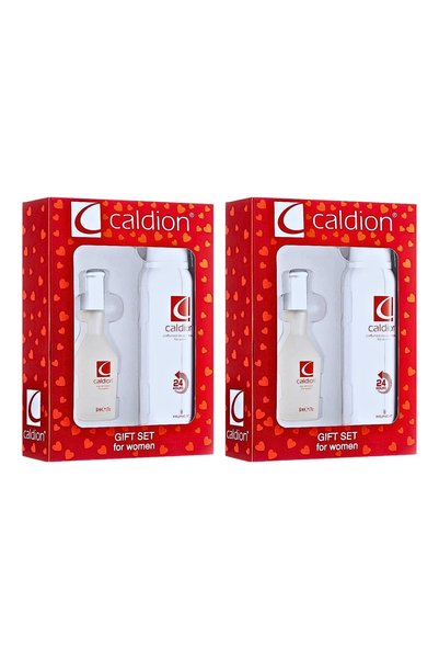 Caldion 2x PACK Set Apa de Toaleta 50 ml + Deodorant Spray 150 ml Women