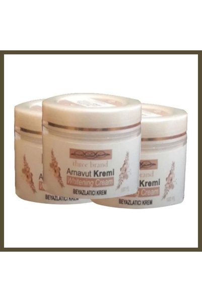 northcity n Three Brand Albanian Cream, 3-Pack, 100 ml Each, BX