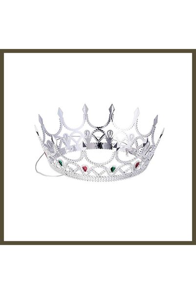 northcity n Gem-Studded Renaissance-Style Royal Medieval Silver Queen and Pri...