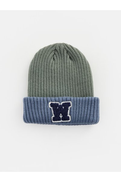 LC Waikiki High-Quality Items from Çelebi Store: W-Embroidered Baby Boy Beanie