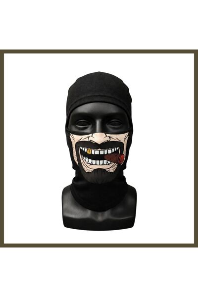 northcity n Unisex Mustache Cigar-Printed Balaclava, 1 Piece, One Size Fits A...