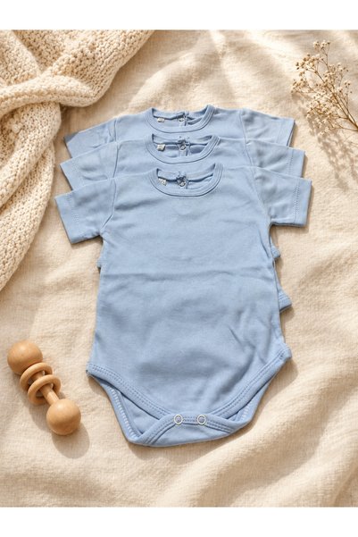 Harry&Millie 3-Piece Snap-Fastened Baby Bodysuit Set