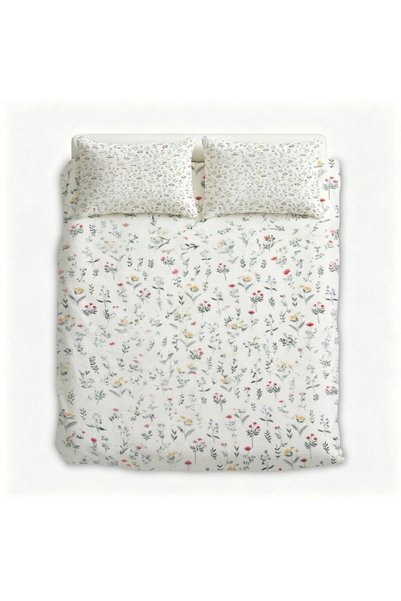 Generic Flannel Bedding 3Pcs Set, Elegant Bohemian Style Home Decoration