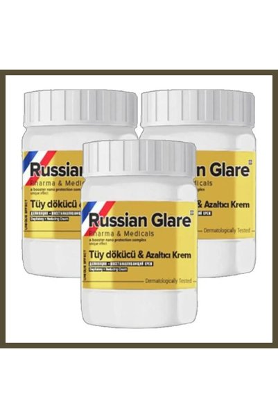Generic Brand كريم روس جلير للشعر، تركيبة نانو، 3 عبوات × 50 مل، مرهم روس BX.