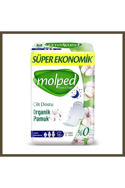 northcity n Pure&Soft Overnight Pads Super Plaid, 16 Count, BX