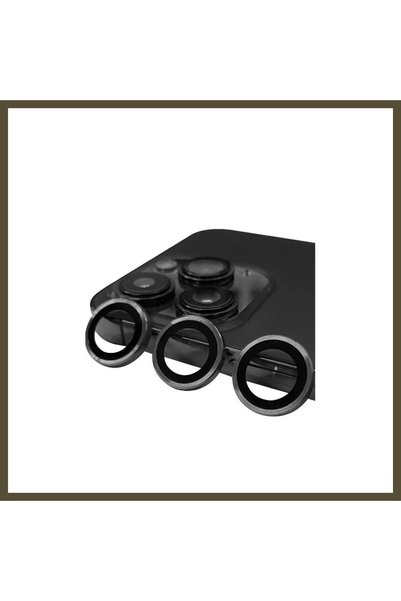 northcity n Raze Metal Camera Lens Compatible with iPhone 15 Pro Max - Titani...