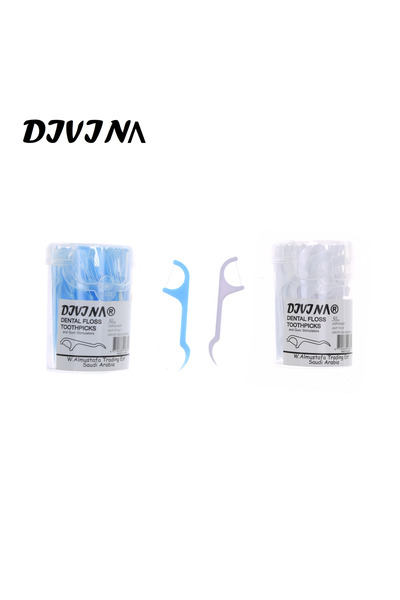 Divina Toothpick White or Blue 50 Pieces