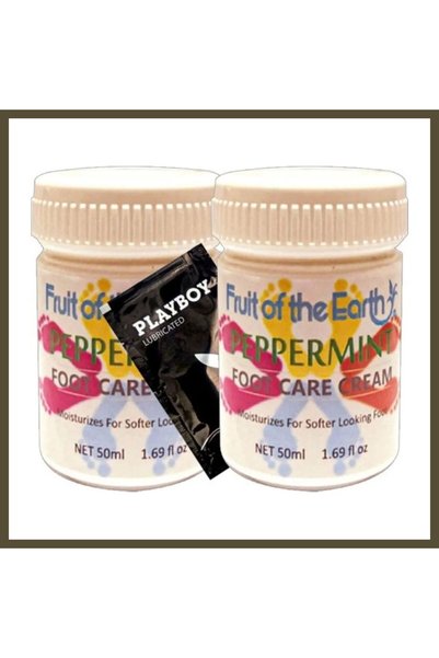 northcity n Peppermint Foot and Odor Care Cream, 2-Pack (50 ml) + 1 Free Gel BX