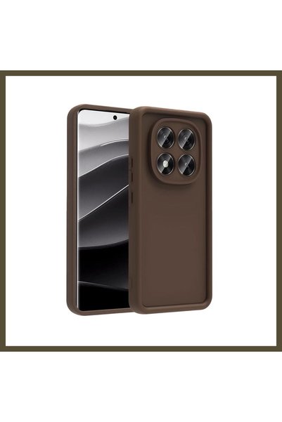 northcity n Redmi Note 15 Pro 4G-Compatible Viera Silicone Case - Brown BX