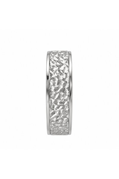 VGDSilver 5mm 925 Ayar Orijinal Gümüş Meteor Modeli Unisex Alyans